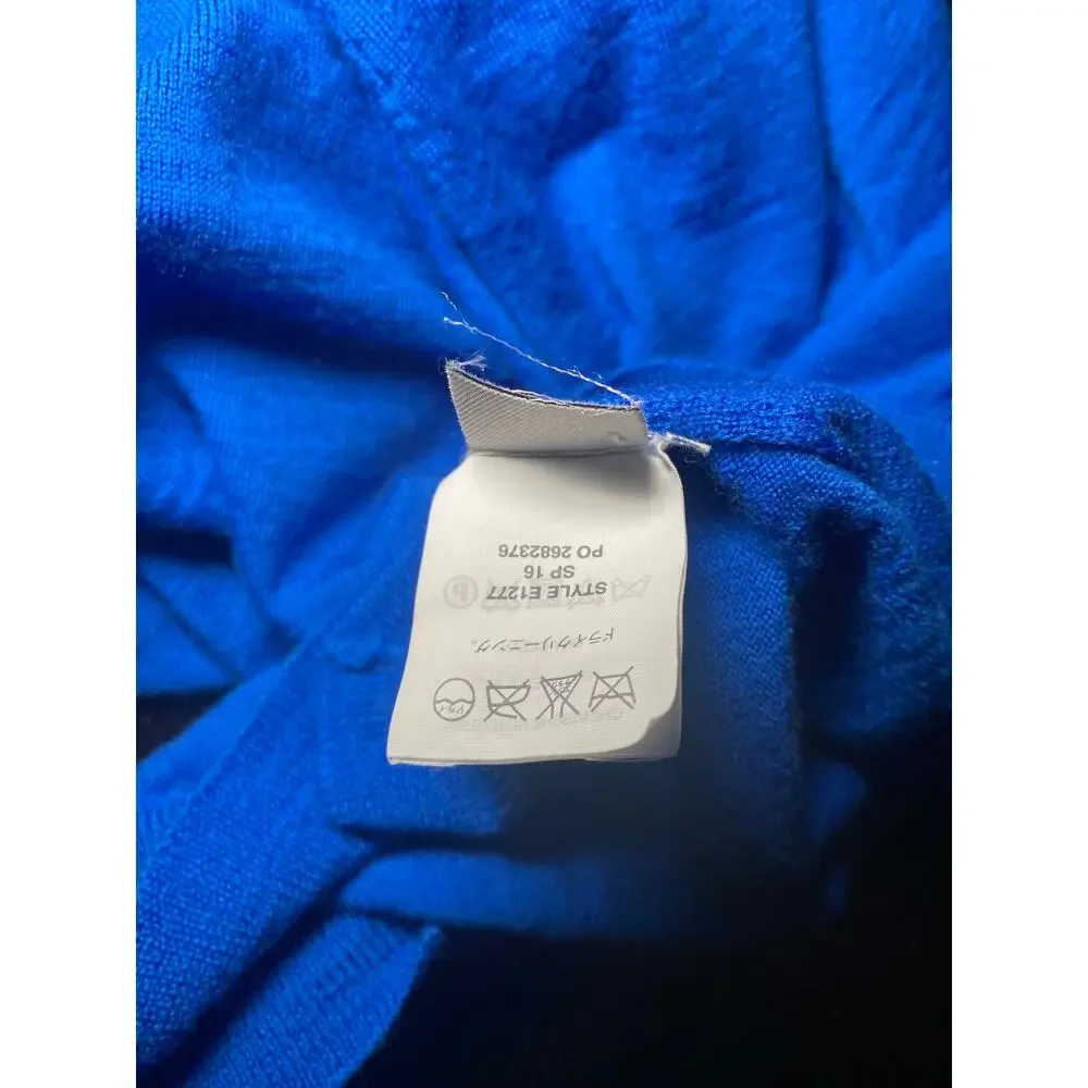 J. Crew Blue Quarter Sleeve Sweater - Size XS - Great Condition